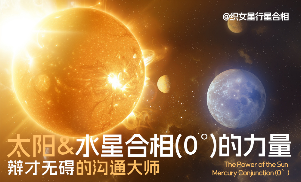 太阳与水星合相（0°）的力量：辩才无碍的沟通大师