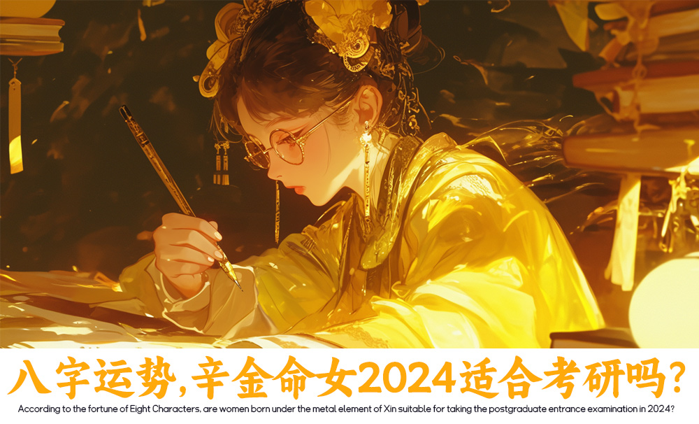 八字运势，辛金命女2024年适合考研吗？