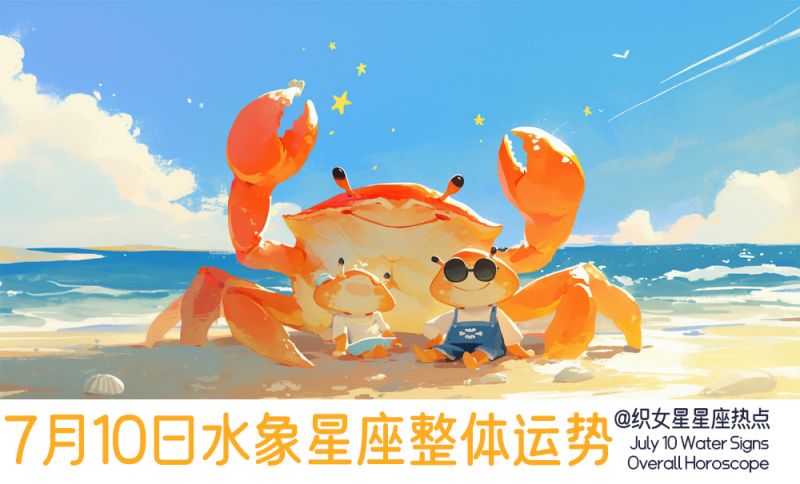 水象星座整体运势，包括事业运势，综合运势