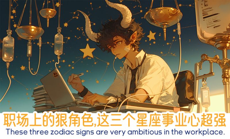 事业心超强的星座