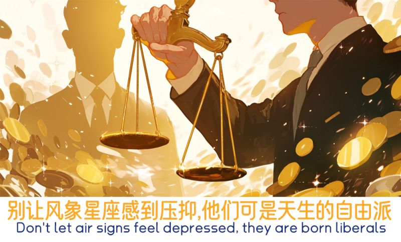 不喜欢被压抑的风象星座