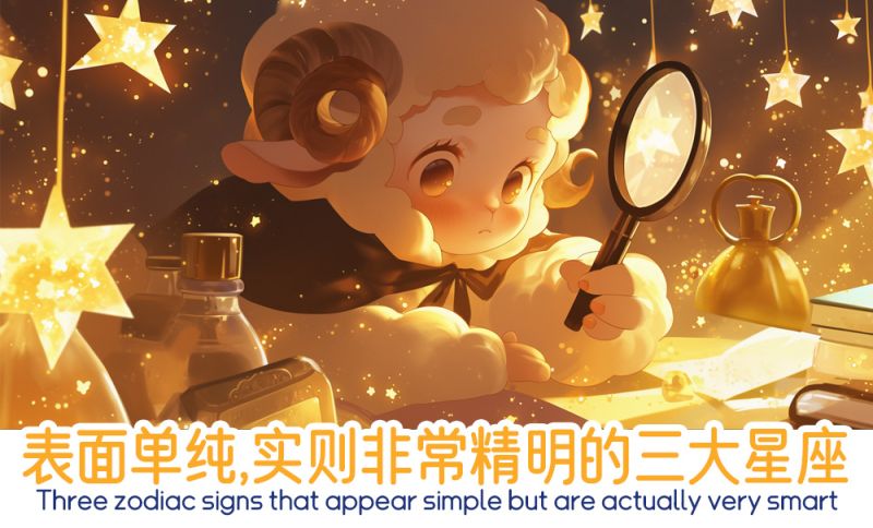 表面单纯，实则非常精明的星座