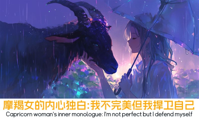摩羯女的内心独白