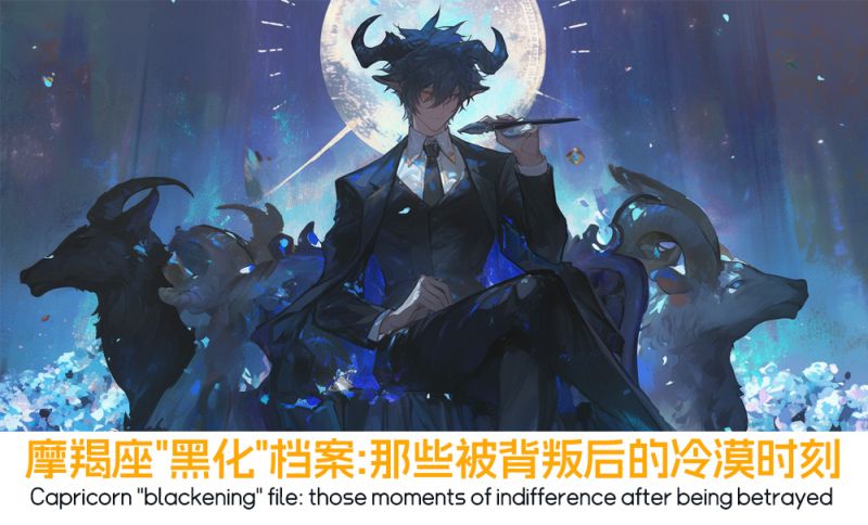 摩羯座“黑化”档案