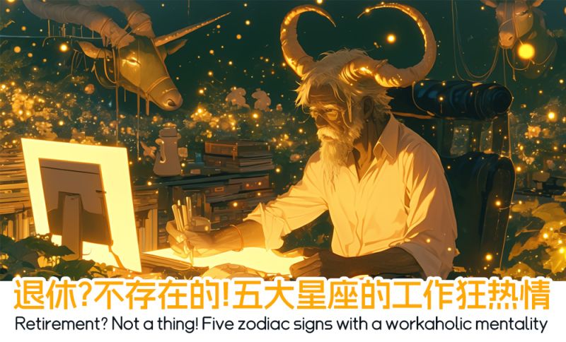 五大星座的工作狂热情