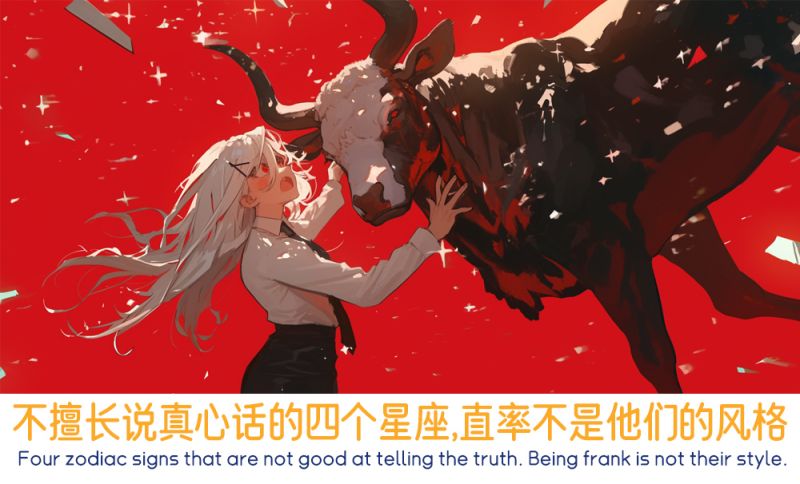 不说真心话的星座