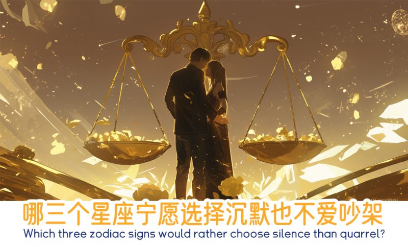 哪三个星座宁愿选择沉默也不爱吵架