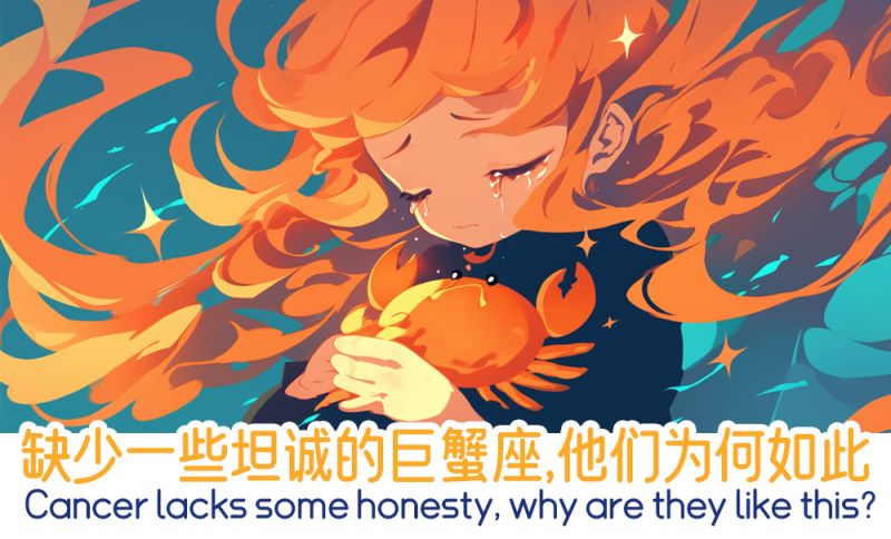 缺少坦诚的巨蟹座