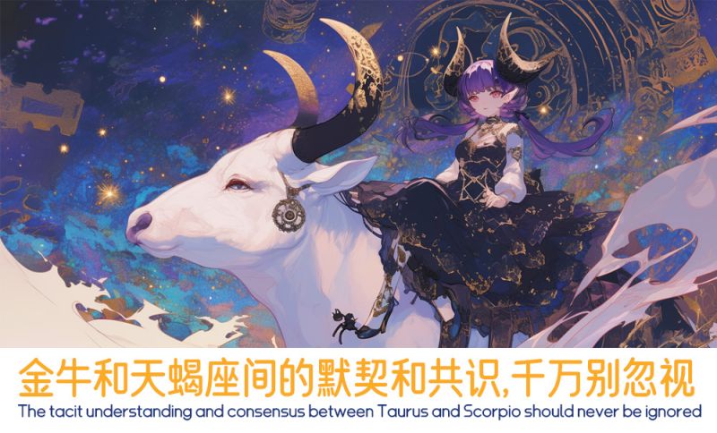 金牛和天蝎座间的默契和共识