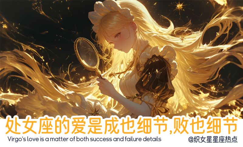 处女座的爱是什么，是细节