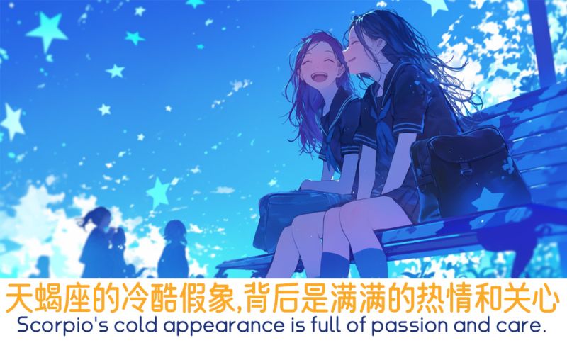 天蝎座的热情和关心