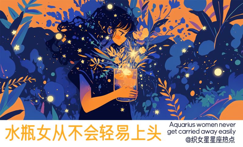 水瓶女从不会轻易上头