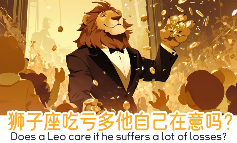 狮子座吃亏多他自己是不会介意的