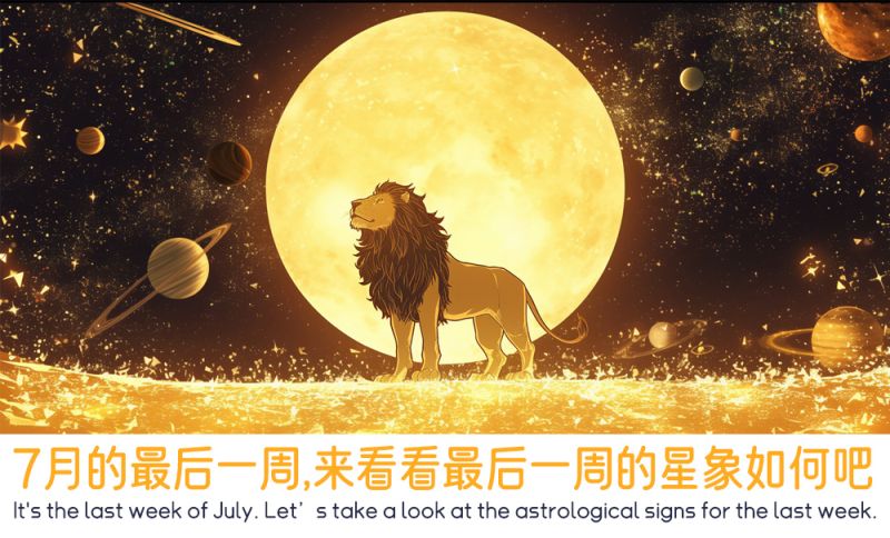 来看看最后一周的星象如何吧