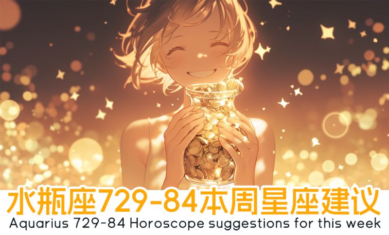 水瓶座7/29-8/4本周星座建议