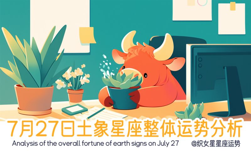 土象星座7月27日星象运势分析