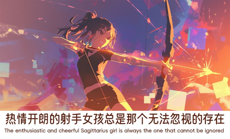 射手女孩无法忽视