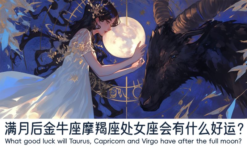 满月后金牛座摩羯座处女座