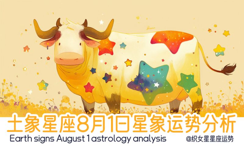 土象星座8月1日星象运势分析包括星象