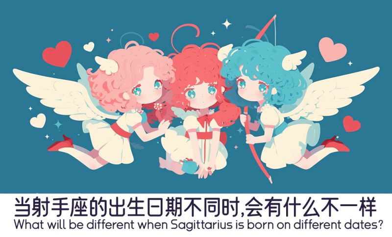 当射手座的出生日期不同时，会有什么不一样