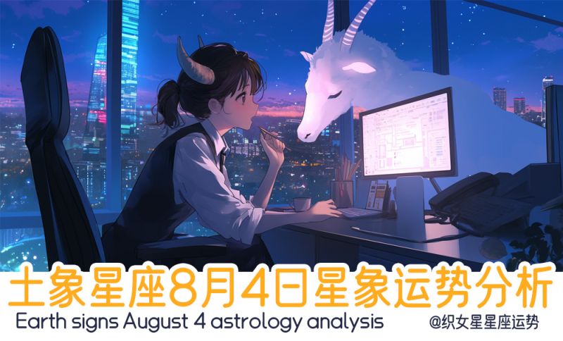 土象星座8月4日星象运势分析包含行星