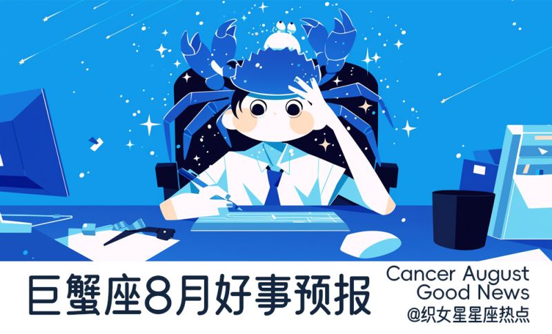 巨蟹座8月好事预报包含整体运势