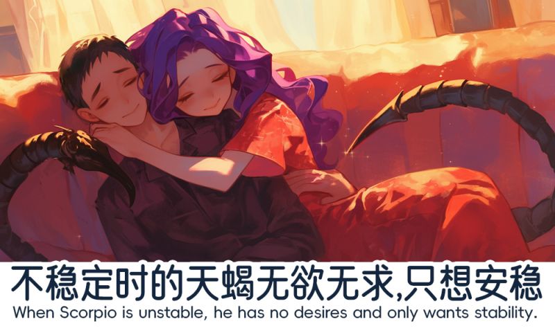 无欲无求的天蝎