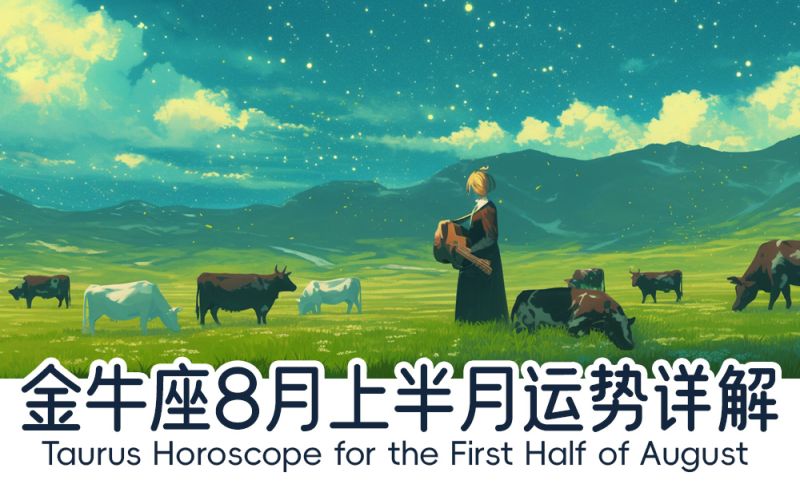 金牛座8月上半月运势详解包含整体运势