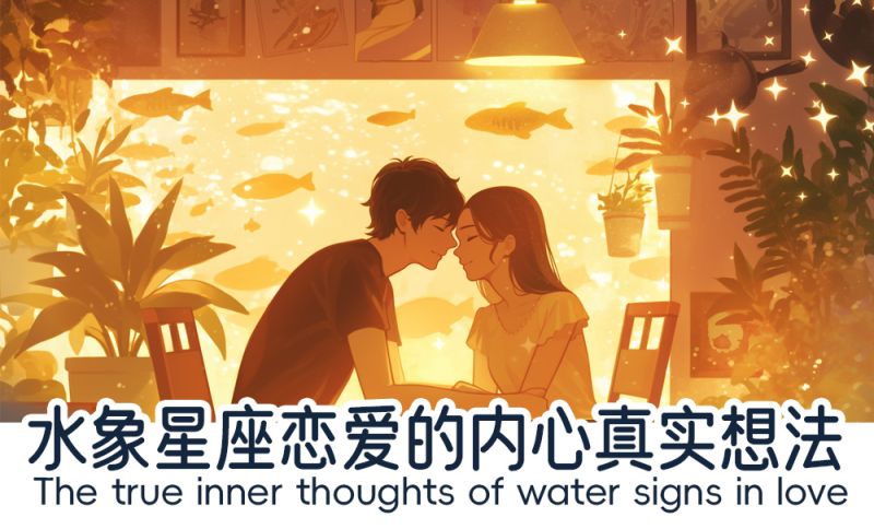 水象星座恋爱都在想什么