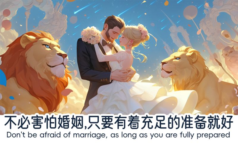 不必害怕婚姻