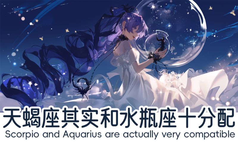 天蝎和水瓶绝配