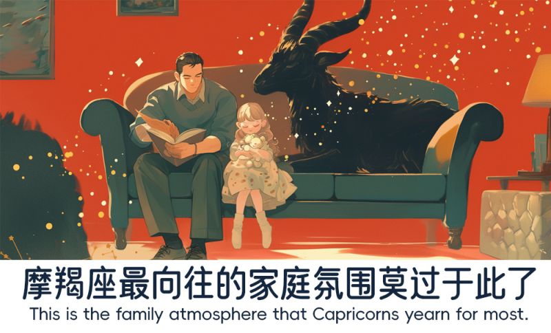 摩羯座最向往的家庭氛围