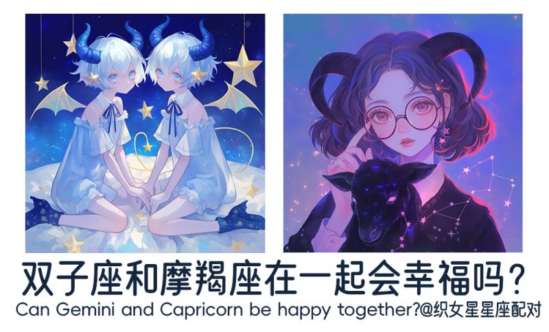 双子座和摩羯座在一起