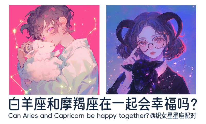 白羊座和摩羯座在一起