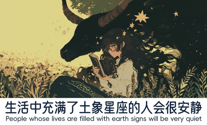 土象星座的人会很安静