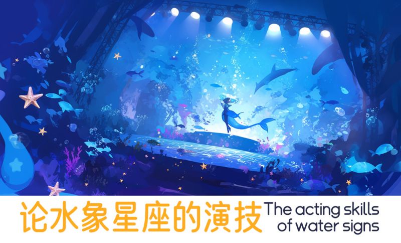 水象星座的演技很棒
