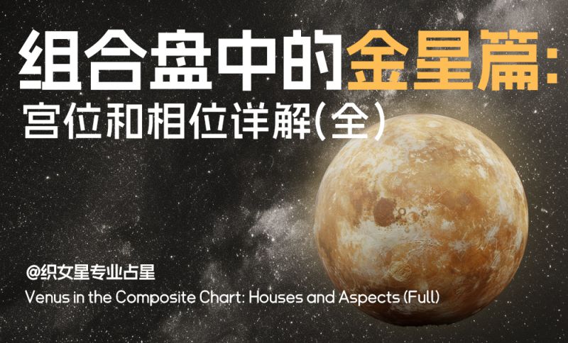 组合盘中的金星篇：宫位和相位详解（全）