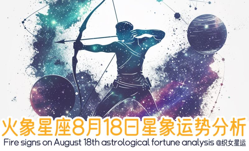 火象星座8月18日星象运势分析包含星象