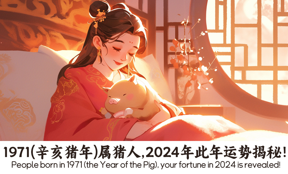 1971（辛亥猪年）属猪人，2024年此年运势揭秘！