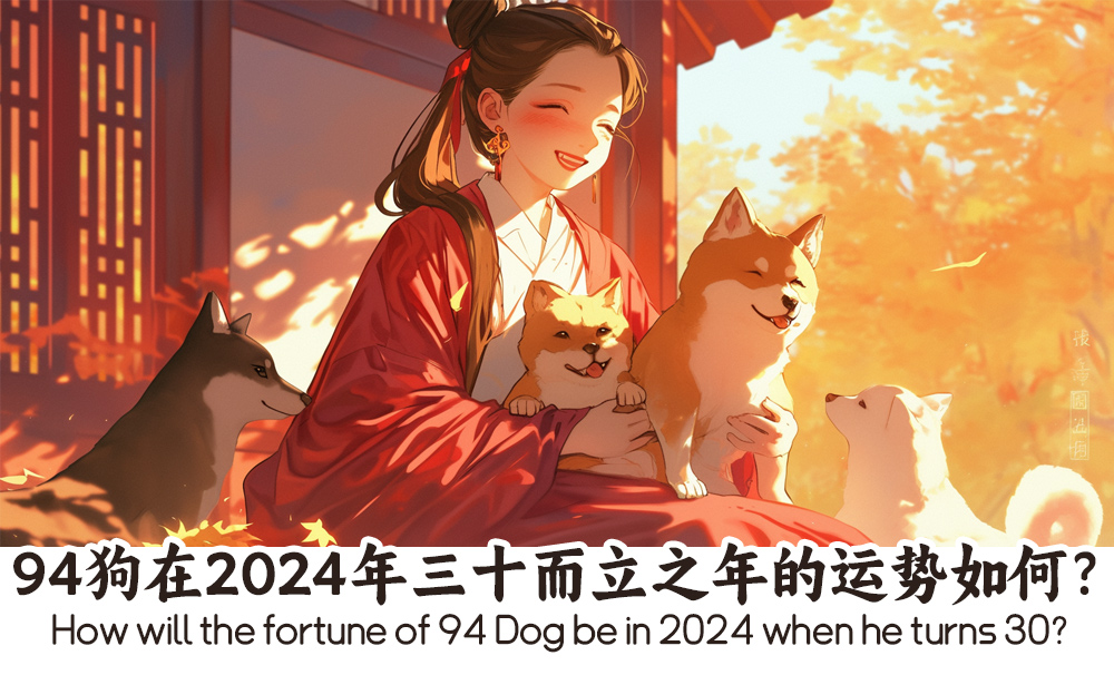 94狗在2024年三十而立之年的运势如何？