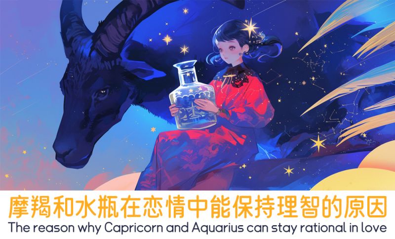 摩羯和水瓶在恋情中