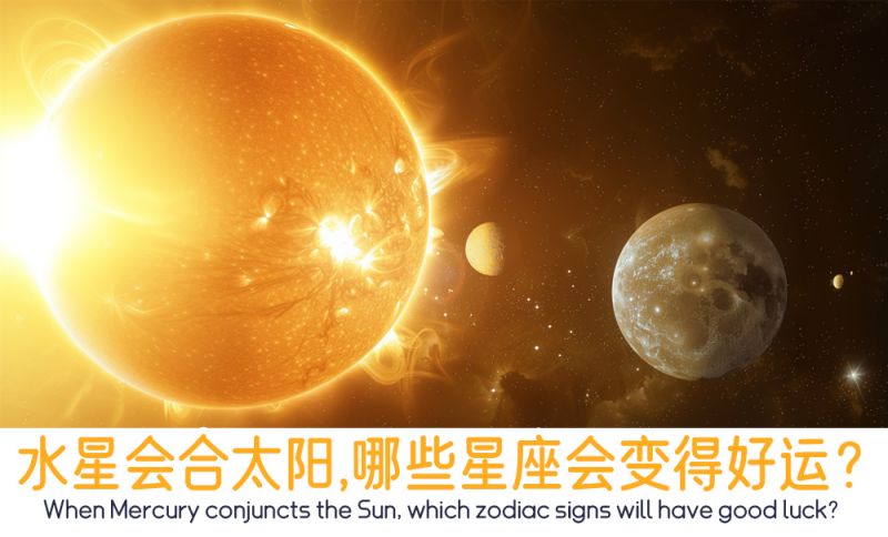 水星会合太阳变得好运的星座
