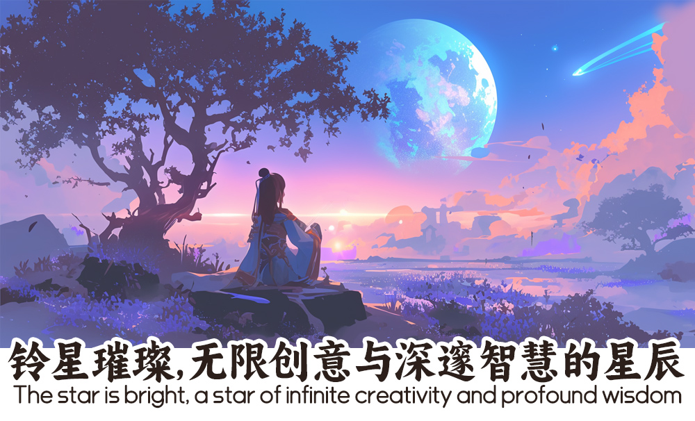 铃星璀璨，无限创意与深邃智慧的星辰