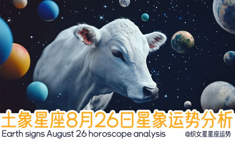 土象星座8月26日星象运势分析包括星象