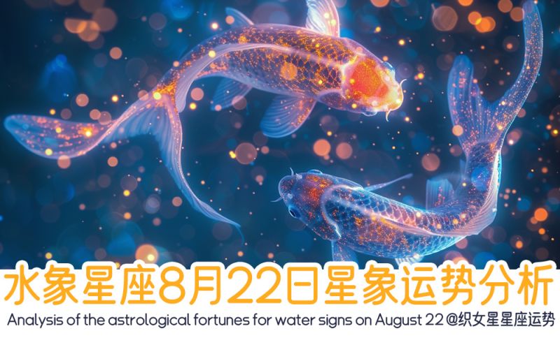 水象星座8月22日星象运势分析包括星象