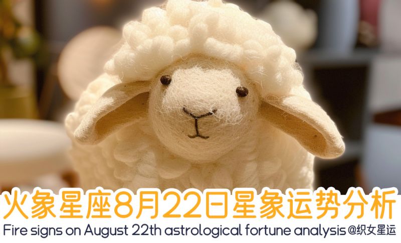 火象星座8月22日星象运势分析包括星象