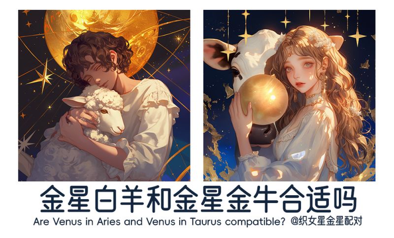 金星白羊和金星金牛