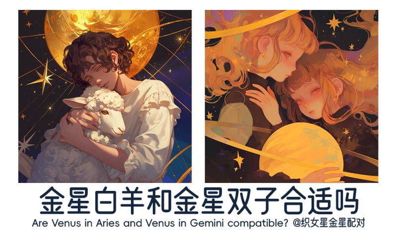 金星白羊和金星双子