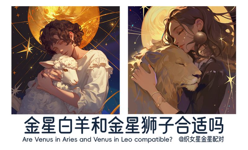 金星白羊和金星狮子