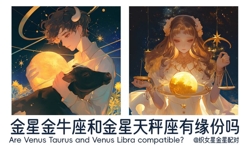 金星金牛座和金星天秤座